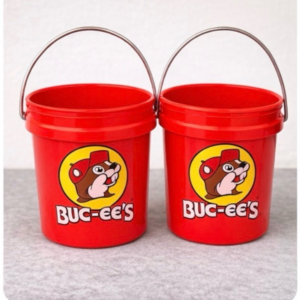 Buc-ee’s Mini Buckets 2-Pack 🦫❤️ | Cute Desk Storage / Makeup Holder / Gift Idea